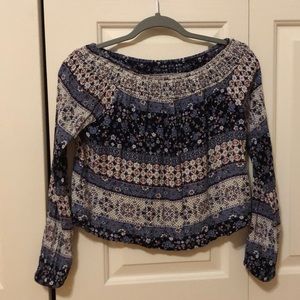 Aeropostale off the shoulder shirt